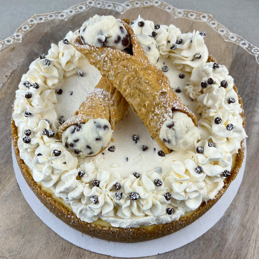 Cannoli Mini Cheesecake (7 inch round)
